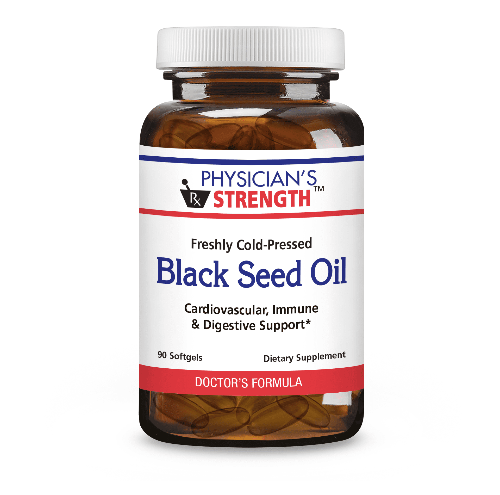 Black Seed Oil 90 softgels bottle